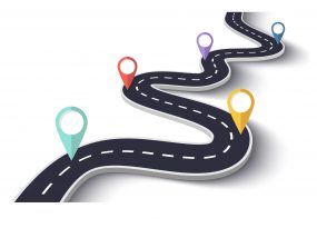 road with site points