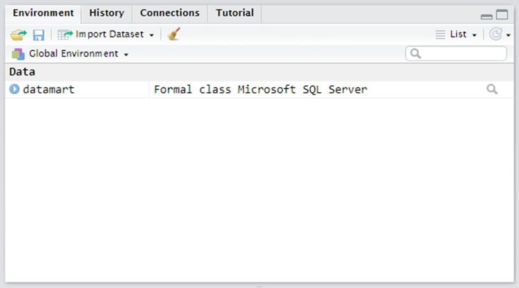 Environment Pane Environment Pane