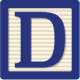 Letter D Block