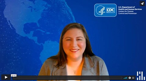SciLine-capture Dr. Amy Kirby talking about sewage surveillance for COVID onSciLine