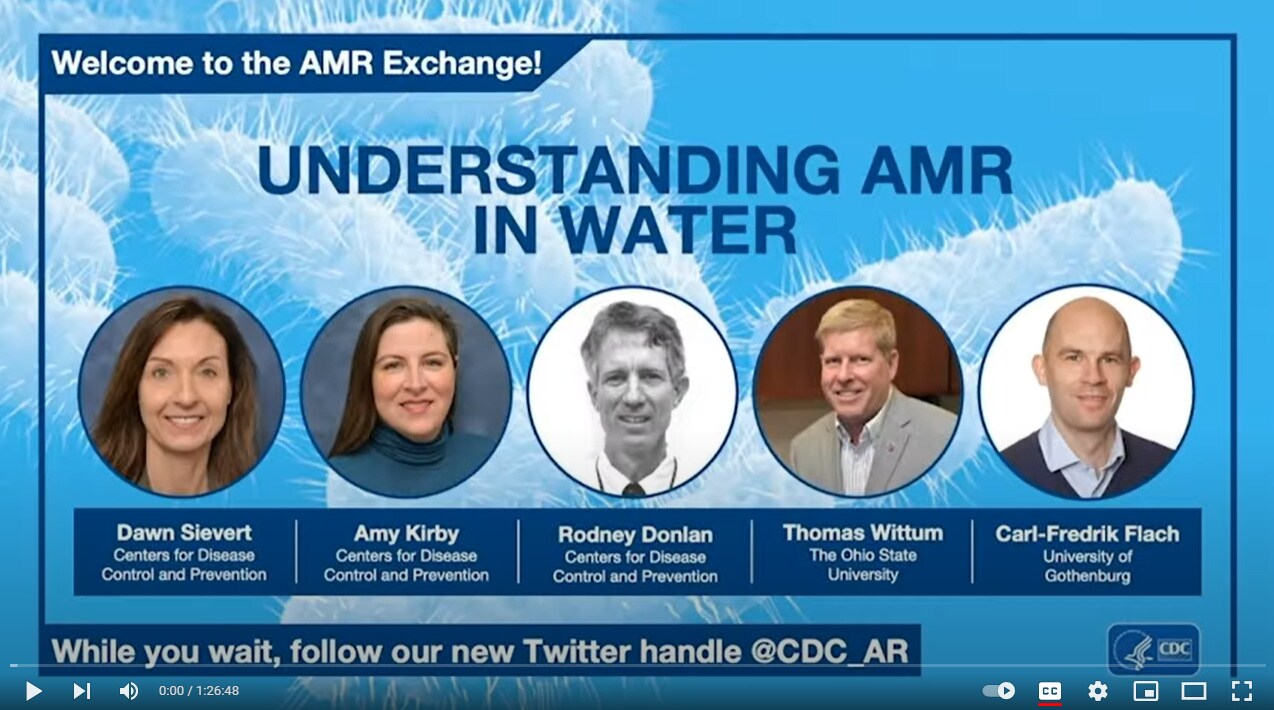 Understanding Antimicrobial Resistance in Water webinar