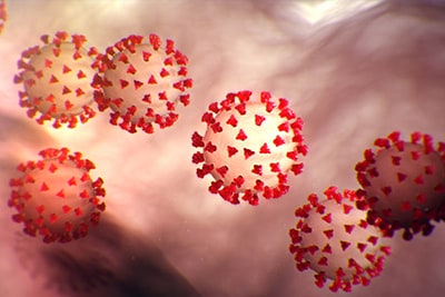 An image of the outbreak Coronavirus
