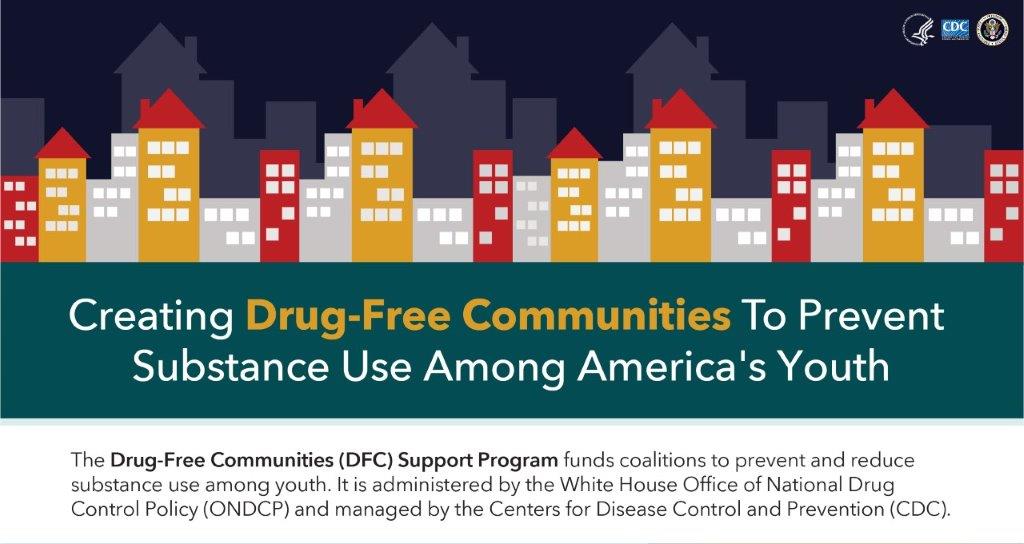 The Drug-Free Communities (DFC) Support Program funds coalitions to prevent and reduce substance abuse among youth.