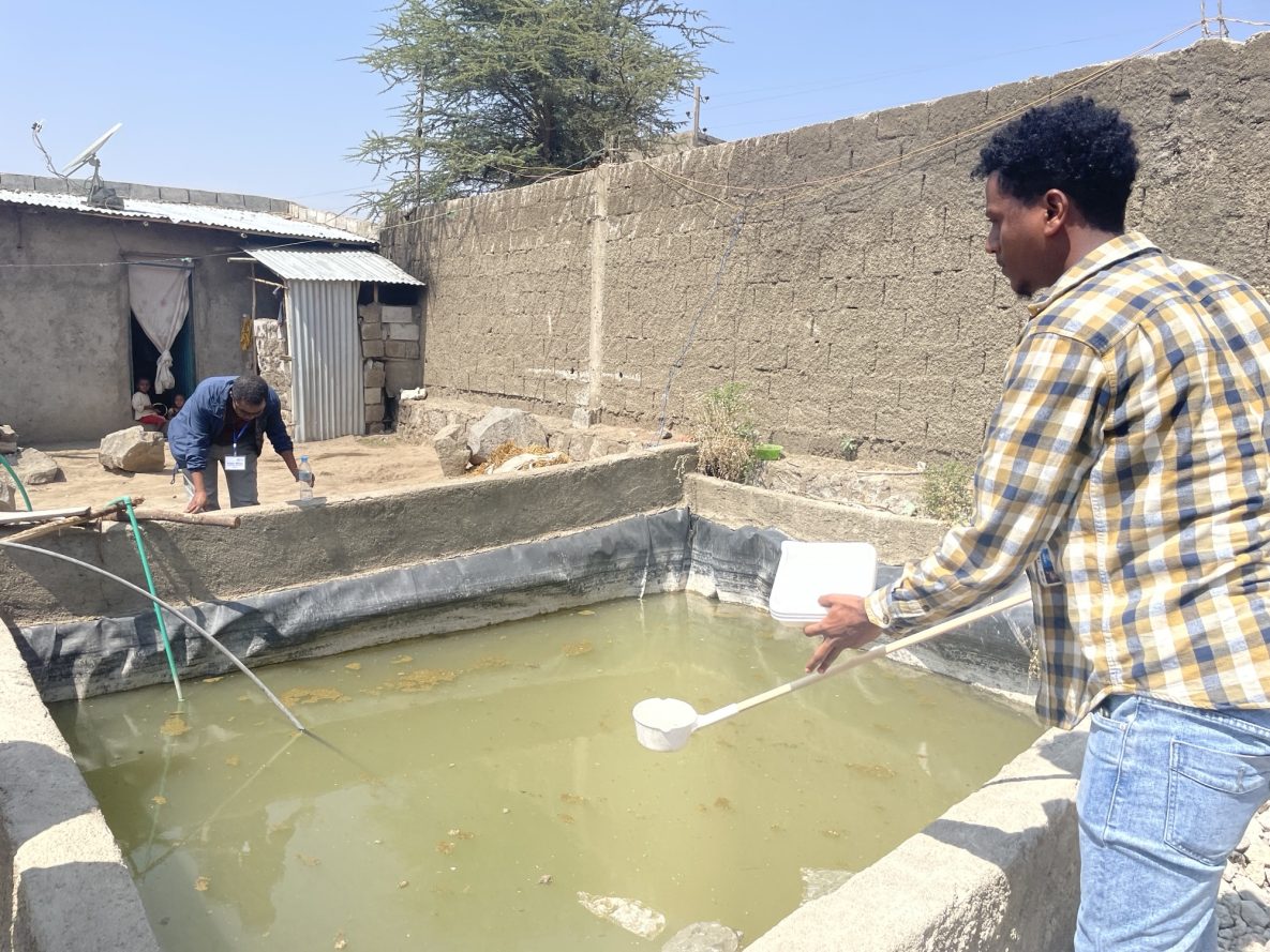 Researchers from Ethiopia’s Armauer Hansen Research Institute Researchers from Ethiopia’s Armauer Hansen Research Institute