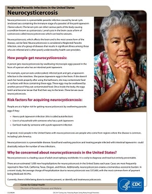 Neglected Parasitic Infections: Neurocysticercosis