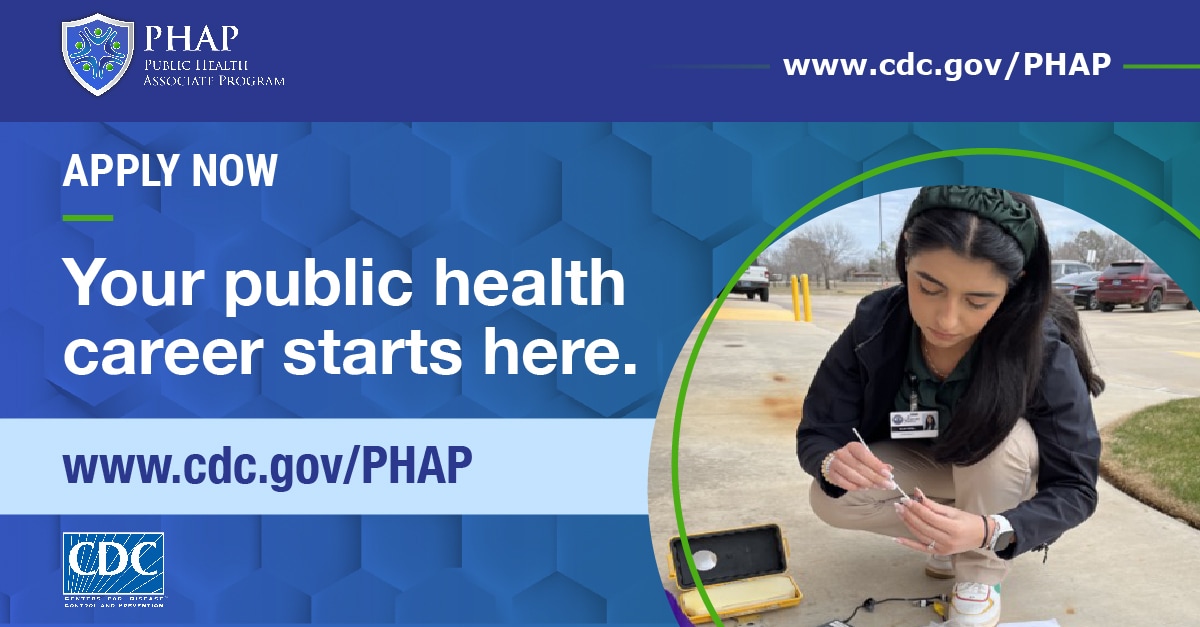 PHAP associate promotion graphic for LinkedIn
