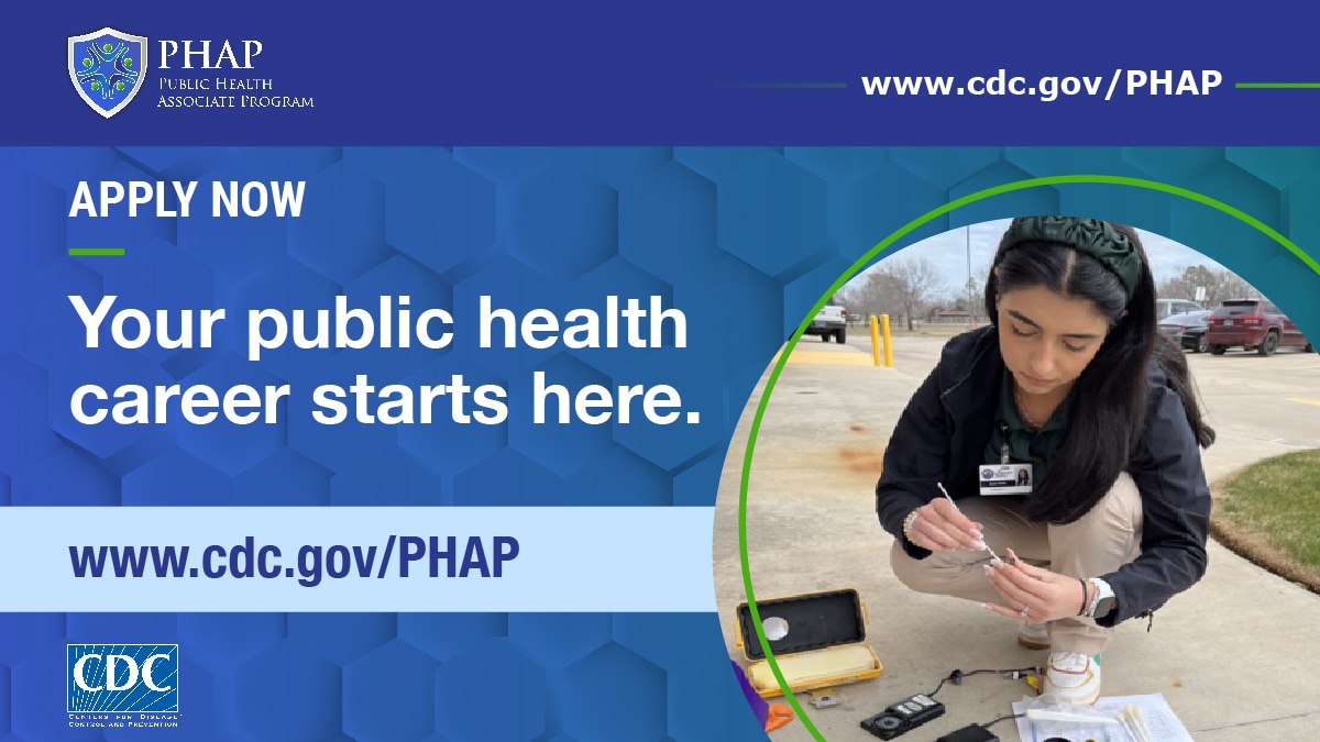PHAP associate promotion graphic for Facebook and X, formerly Twitter