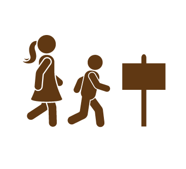 Mother and Son playing icon