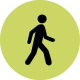 Walk_Green Icon: Walking