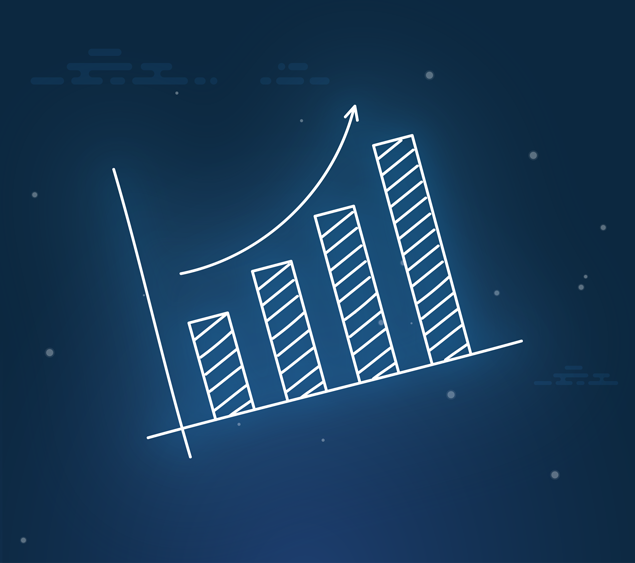 think-dynamically-hero abstract bar chart without detail