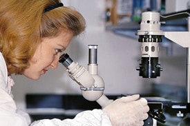 microscope_lg.jpg woman looking at microscope