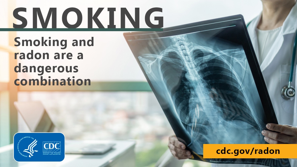 Smoking: Smoking and radon are a dangerous combination