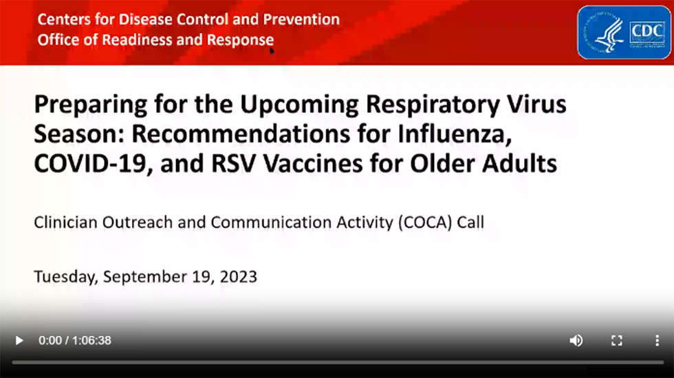 Preparing for the upcoming respiratory virus season