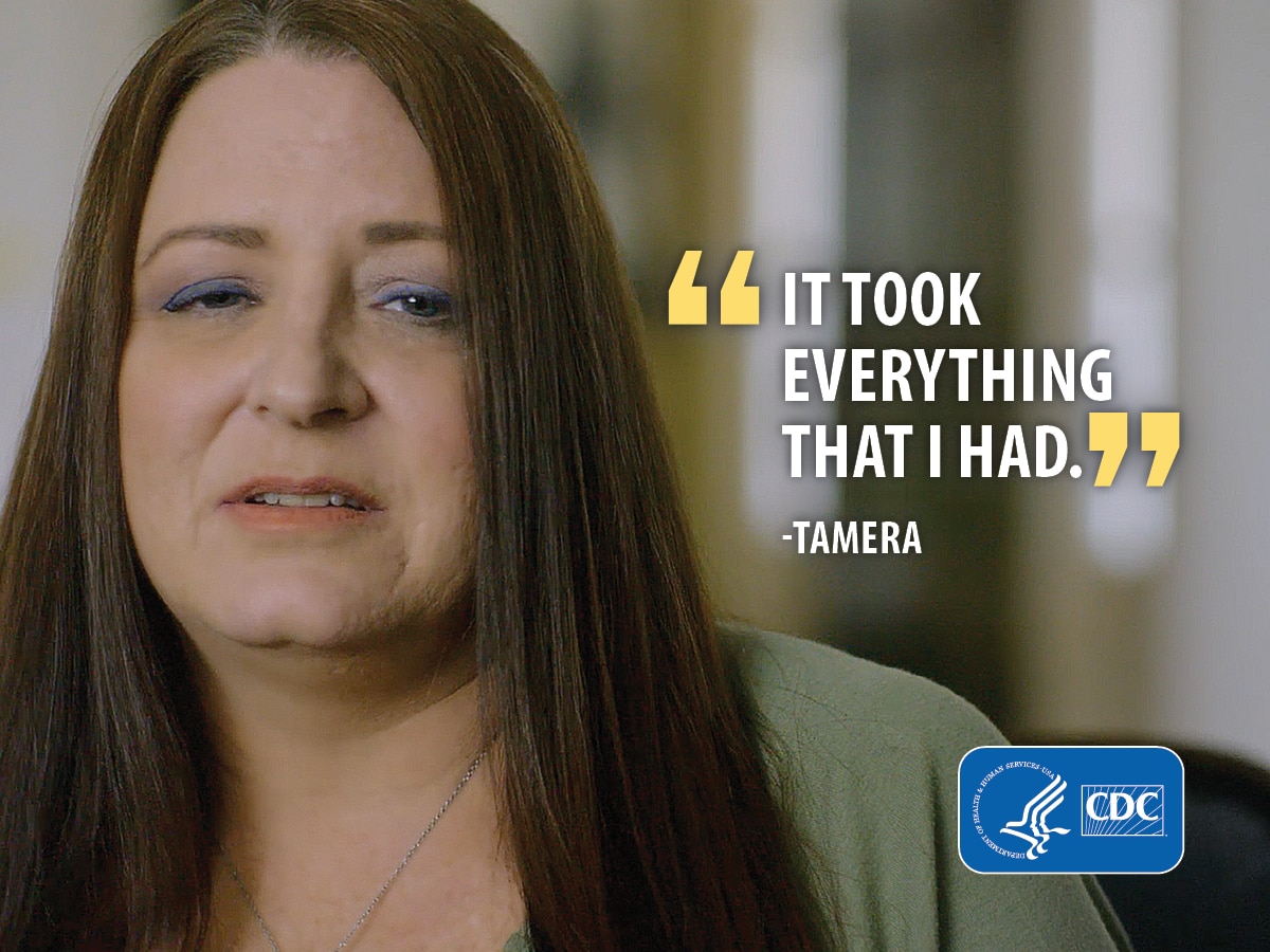 "It took everything that I had." -Tamera