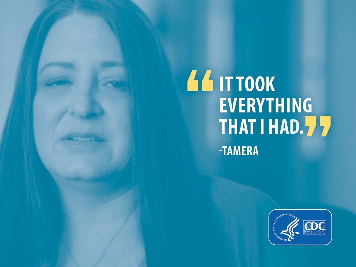 "It took everything that I had." -Tamera