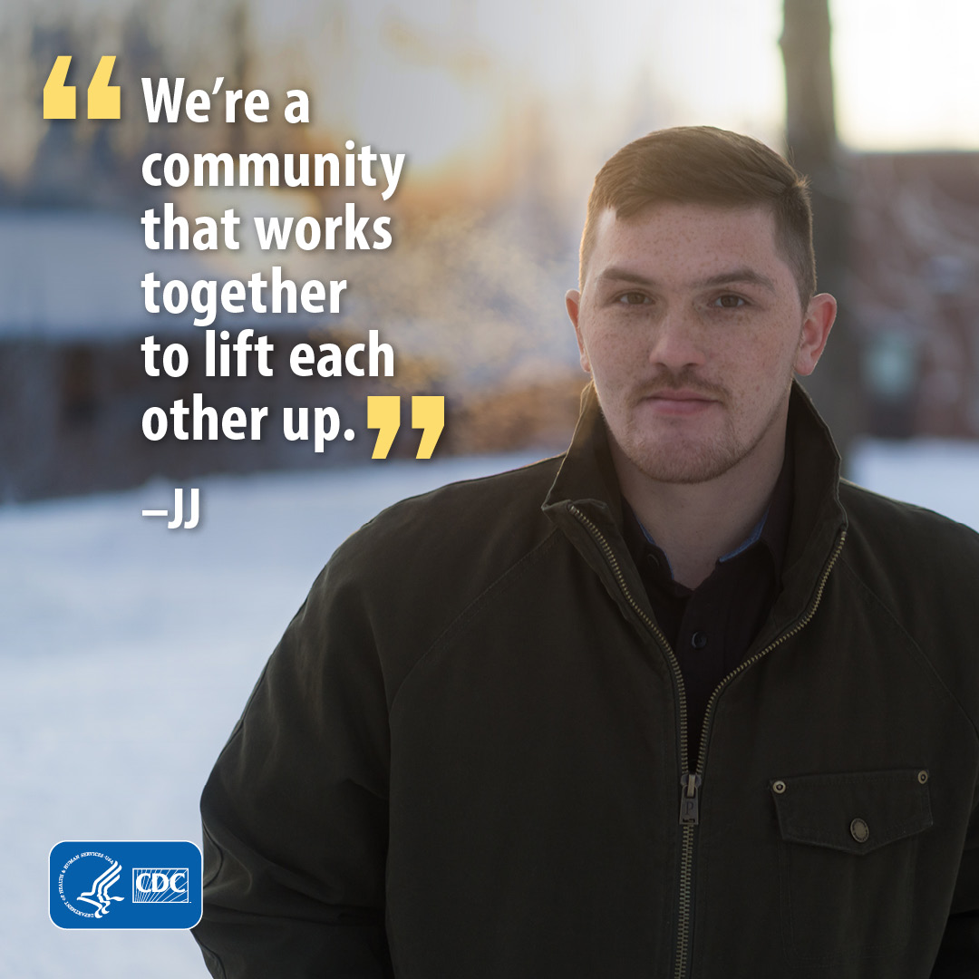 We're a community that works together to lift each other up.