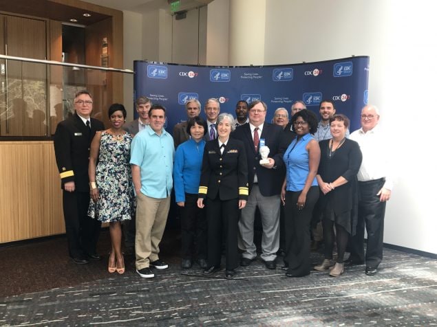 training-award CDC Laboratory Training Collaborative received the 2016 Honor Award for the development of laboratory safety courses.