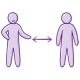 CDC NERD Academy person-to-person transmission graphic.