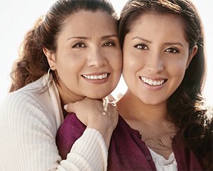 Foto de dos mujeres