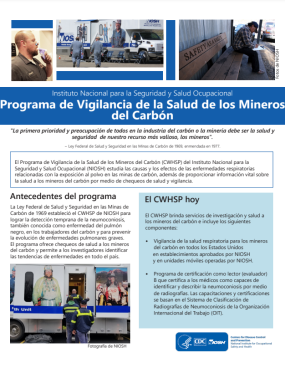 2019-130 Programa de Vigilancia de la Salud de los Mineros