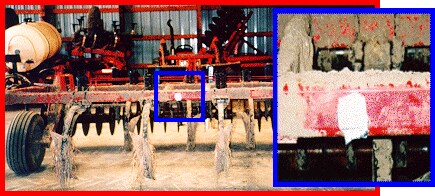 Identificación de riesgo. Representación de una estructura agrícola