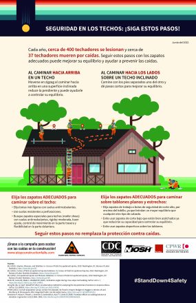 Seguridad en los techos: !siga estos pasos!