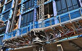 Herramienta para la inspección de plataformas elevadoras sobre mástil Herramienta para la inspección de plataformas elevadoras sobre mástil