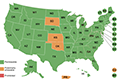 map of USA