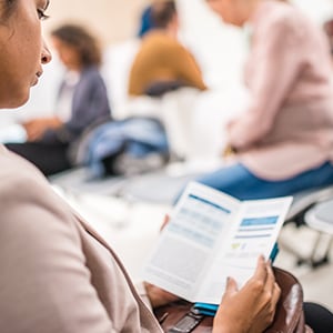 people in waiting room