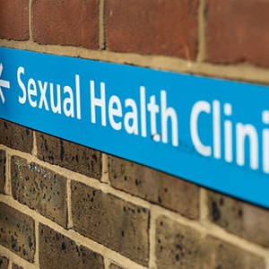 sign to clinic