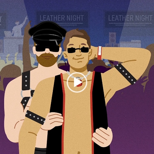 PrEP is a prevention tool (Thumbnail 2) Video illustration of two people dancing.