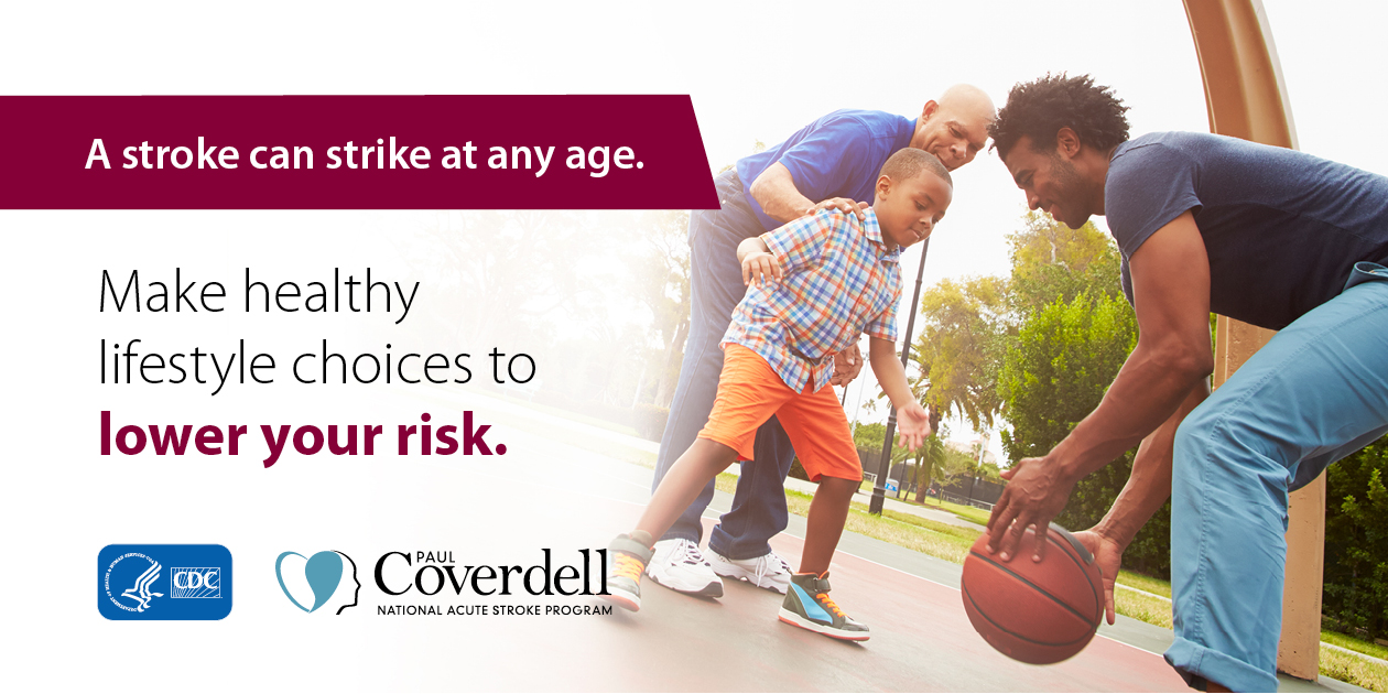 Make healthy lifestyle choices to lower your risk of stroke.