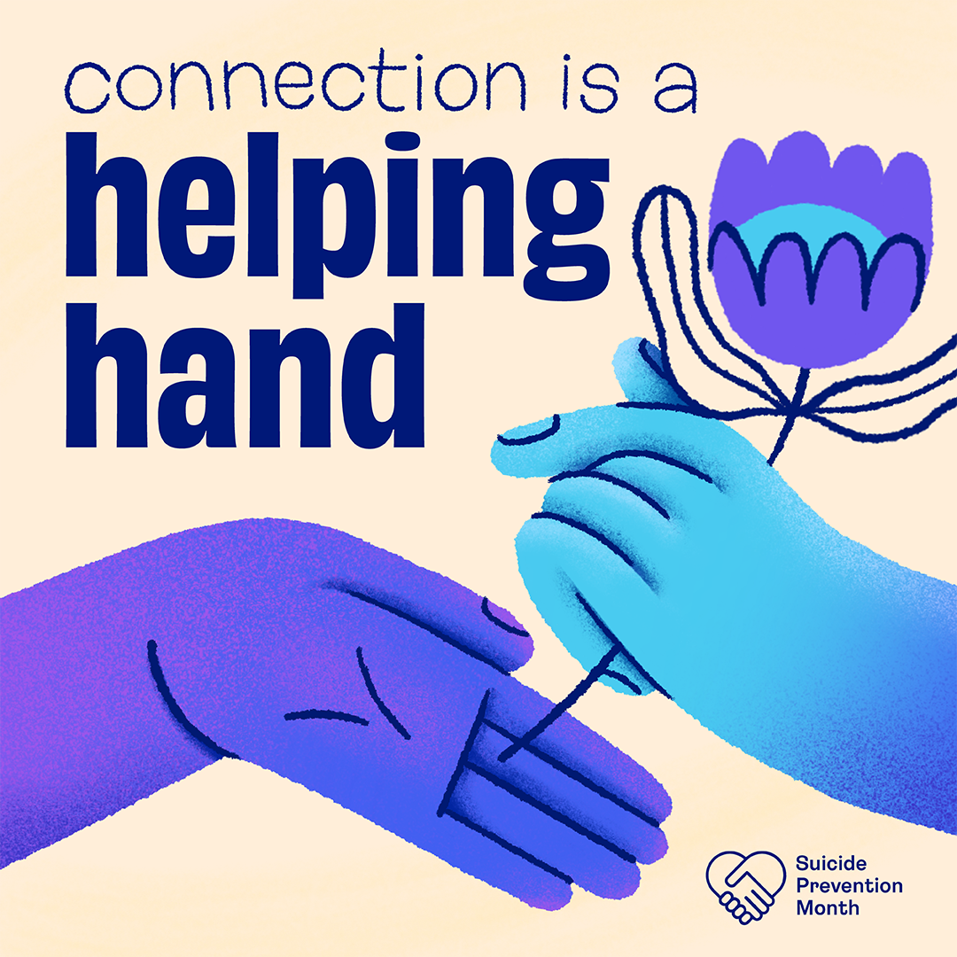 Connection is a helping hand