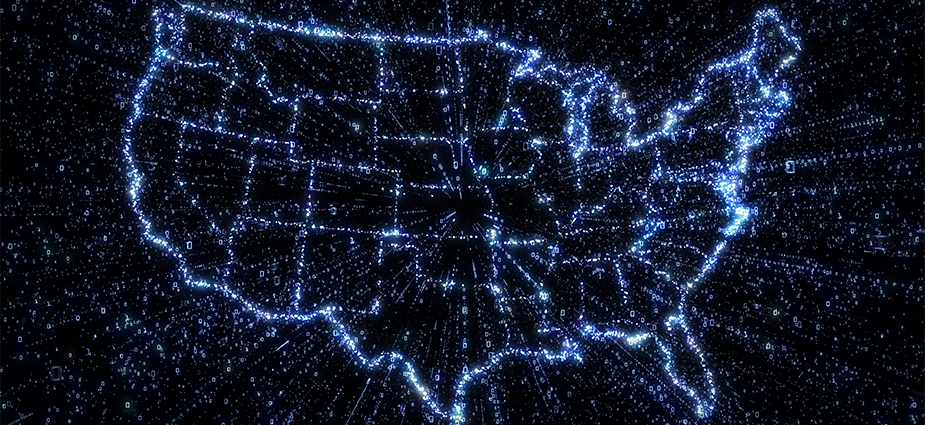 outline of the 48 continental United States outline of the 48 continental United States