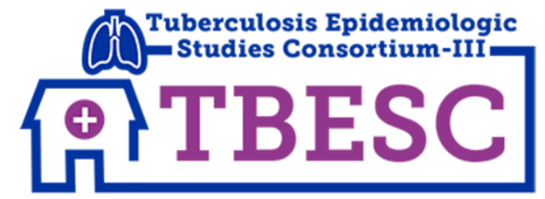 Tuberculosis Epidemiologic Studies Consortium III (TBESC) Tuberculosis Epidemiologic Studies Consortium III (TBESC) with image of lungs and healthcare facility