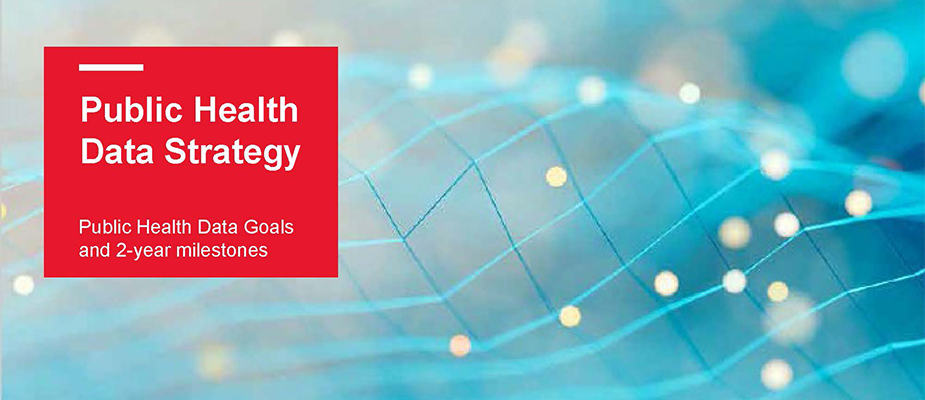 Public Health Data Strategy Public Health Data Strategy: Public Health Data Goals and 2-Year Milestones