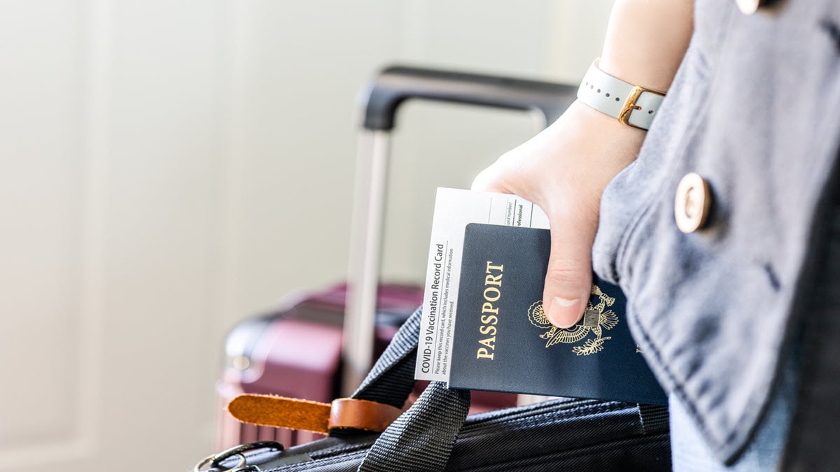International Travel The traveler holds a passport issued by the United States.