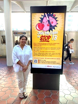 DC-join-fight Attendee at “Join the fight to stop TB” Campaign
