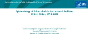Epidemiology of Tuberculosis in Correctional Facilities, United States, 1993–2014