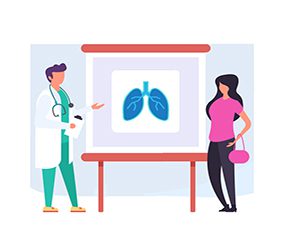 Blue DNA Icon Structure Molecular Science and Biology Concept on White Background - Vector Illustration DNA