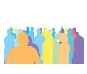 Crowd people
