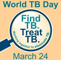 CDC World TB Day Web Graphic Orange Background