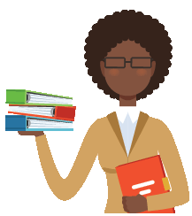 person-books Image of a person holding books