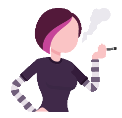 person-smoking Image of someone smoking an e-cigarette