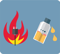 combustible products