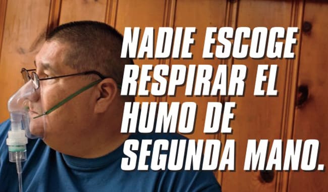 Nadie Escoge Respirar el Humo de Segunda Mano