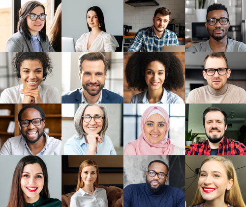 image of diverse people