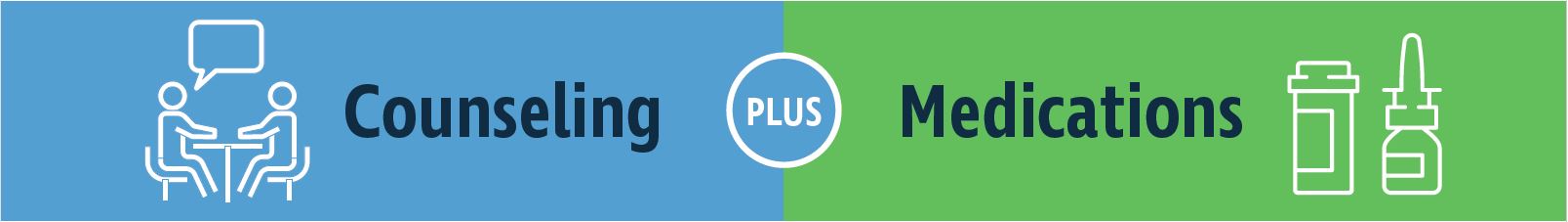 Counseling Plus Medications