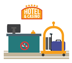 Hotel check-desk image