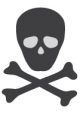 crossbones icon